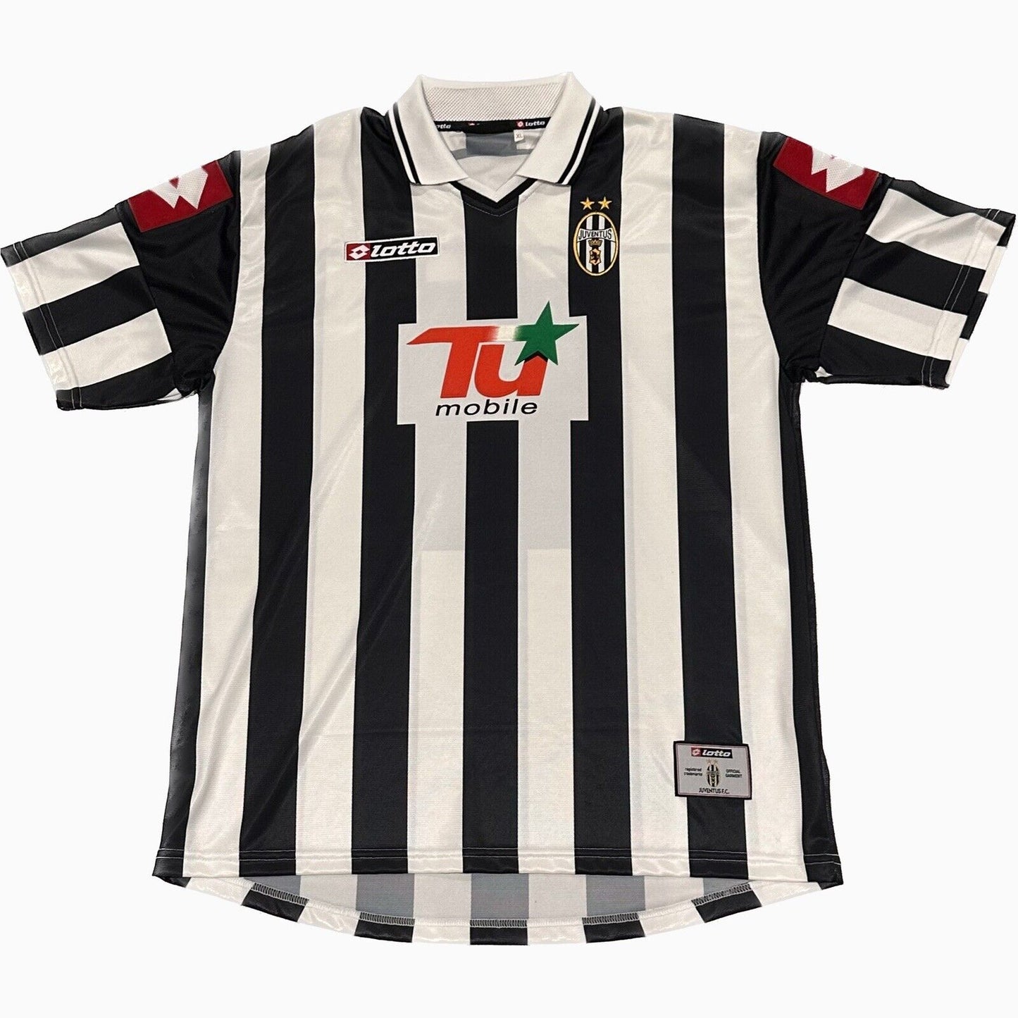 juventus 2001 2002 european home football shirt xl2