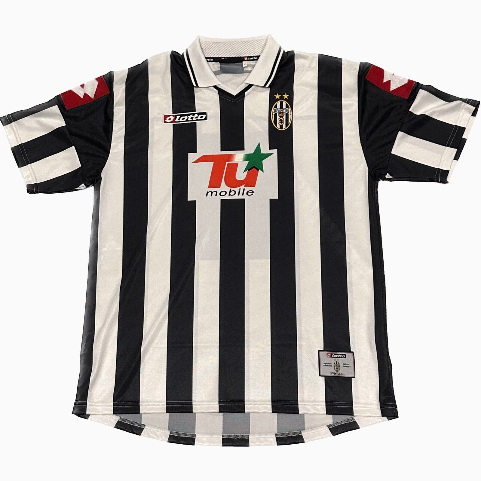 juventus 2001 2002 european home football shirt xl2
