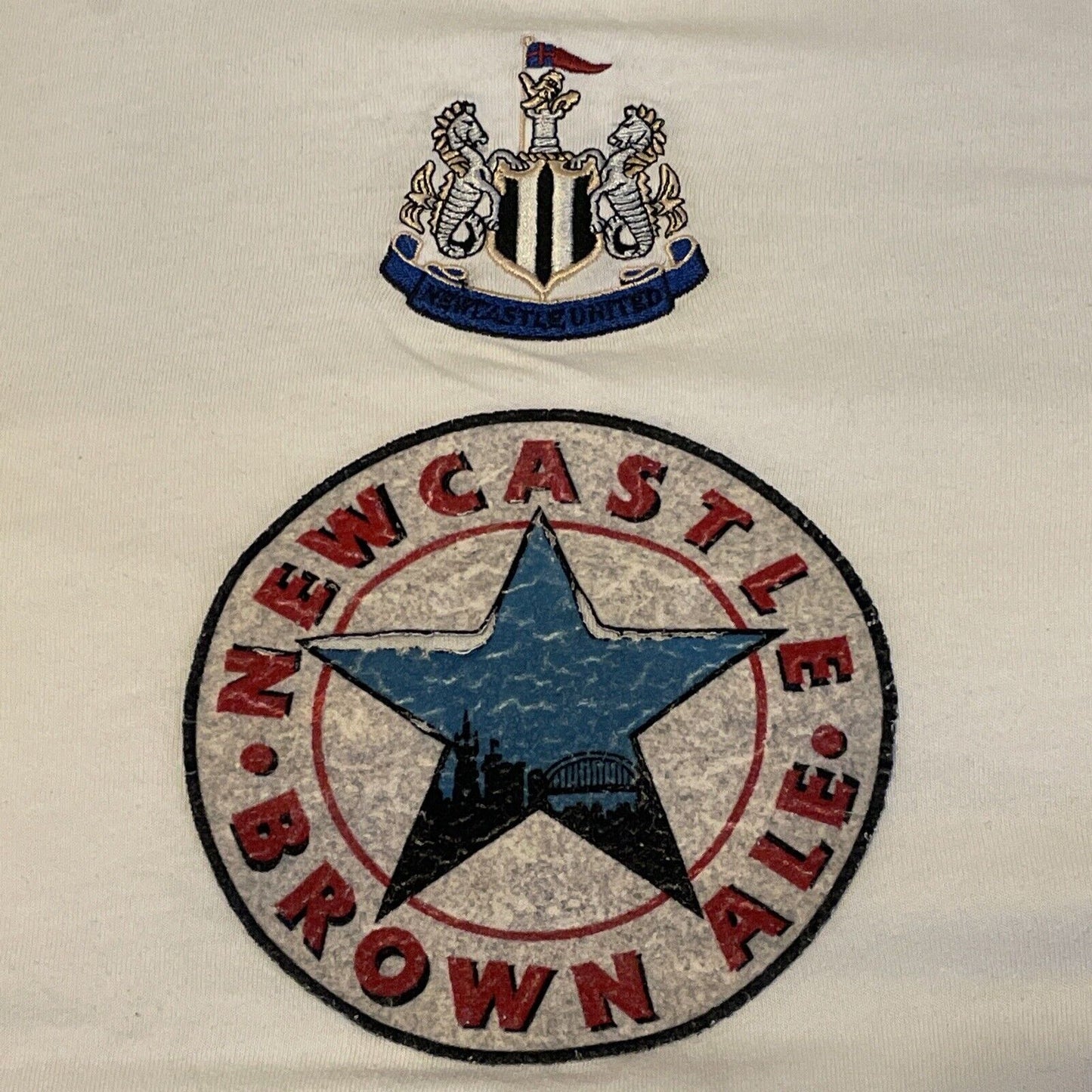 newcastle united 1996 1997 adidas training football shirt xl5