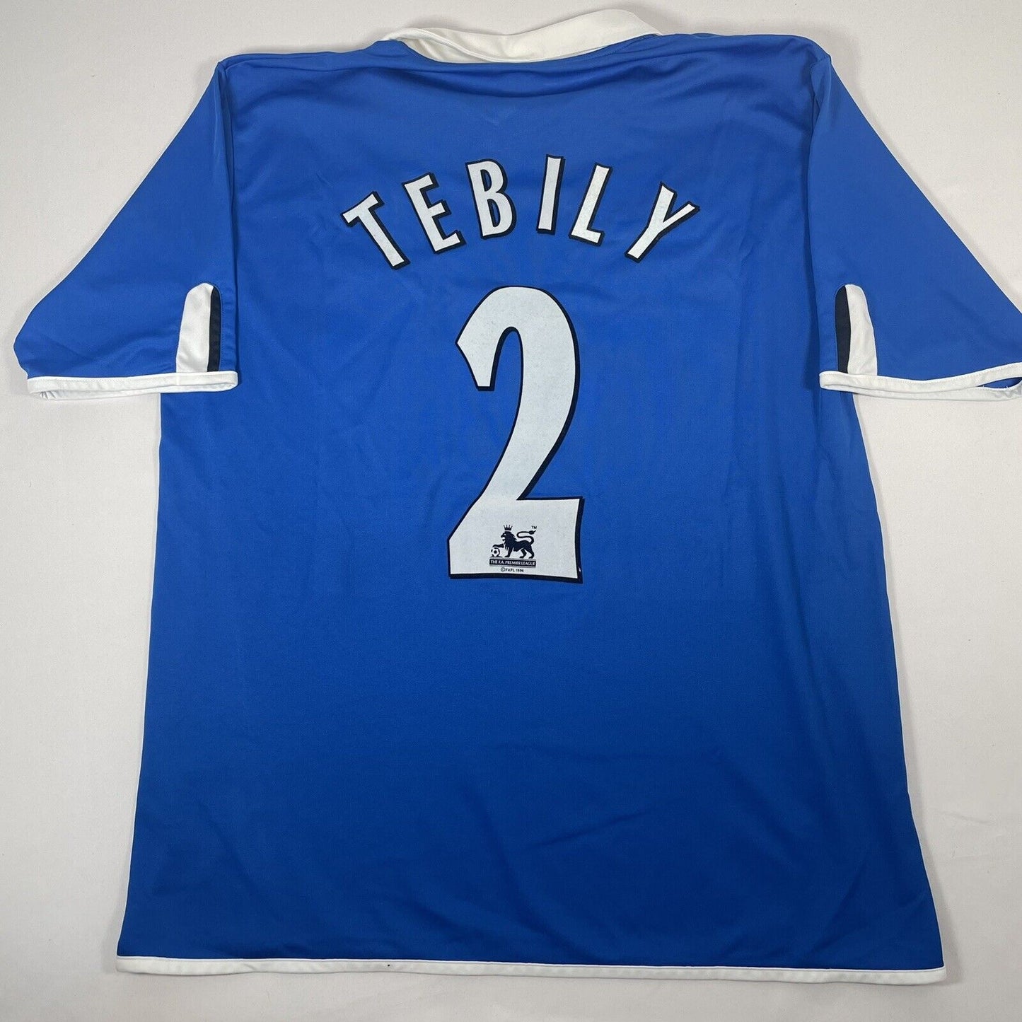 tebily 2 birmingham city 2004 2005 home football shirt men s xl3