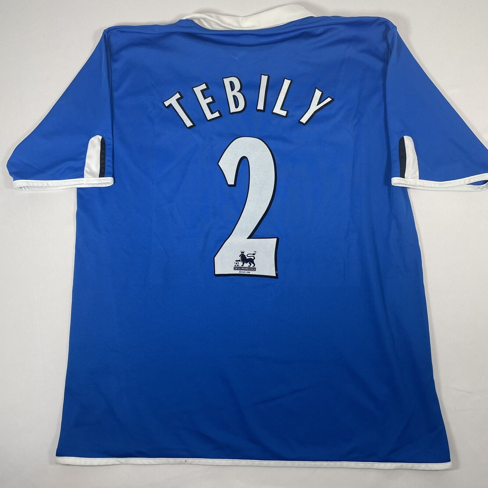 tebily 2 birmingham city 2004 2005 home football shirt men s xl3