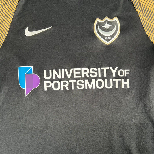 Portsmouth 2022/2023 Away Football Shirt  Men’s Medium - Football Shirt Kingdom