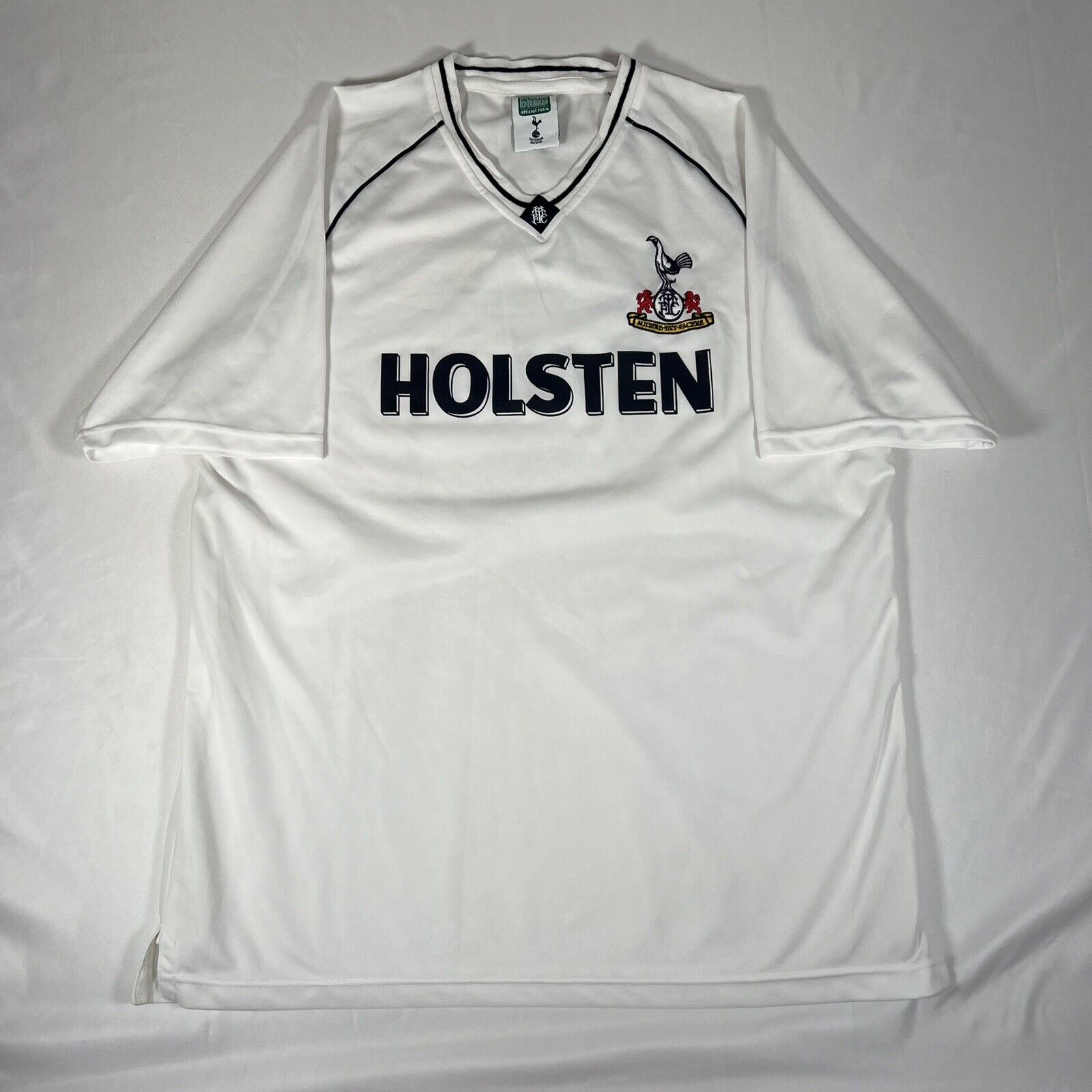official tottenham hotspur 1989 1990 1990 home football shirt scoredraw men s xl2