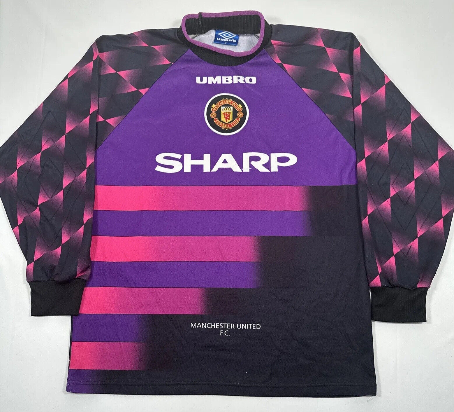manchester united 1996 1997 goalkeeper football shirt medium2