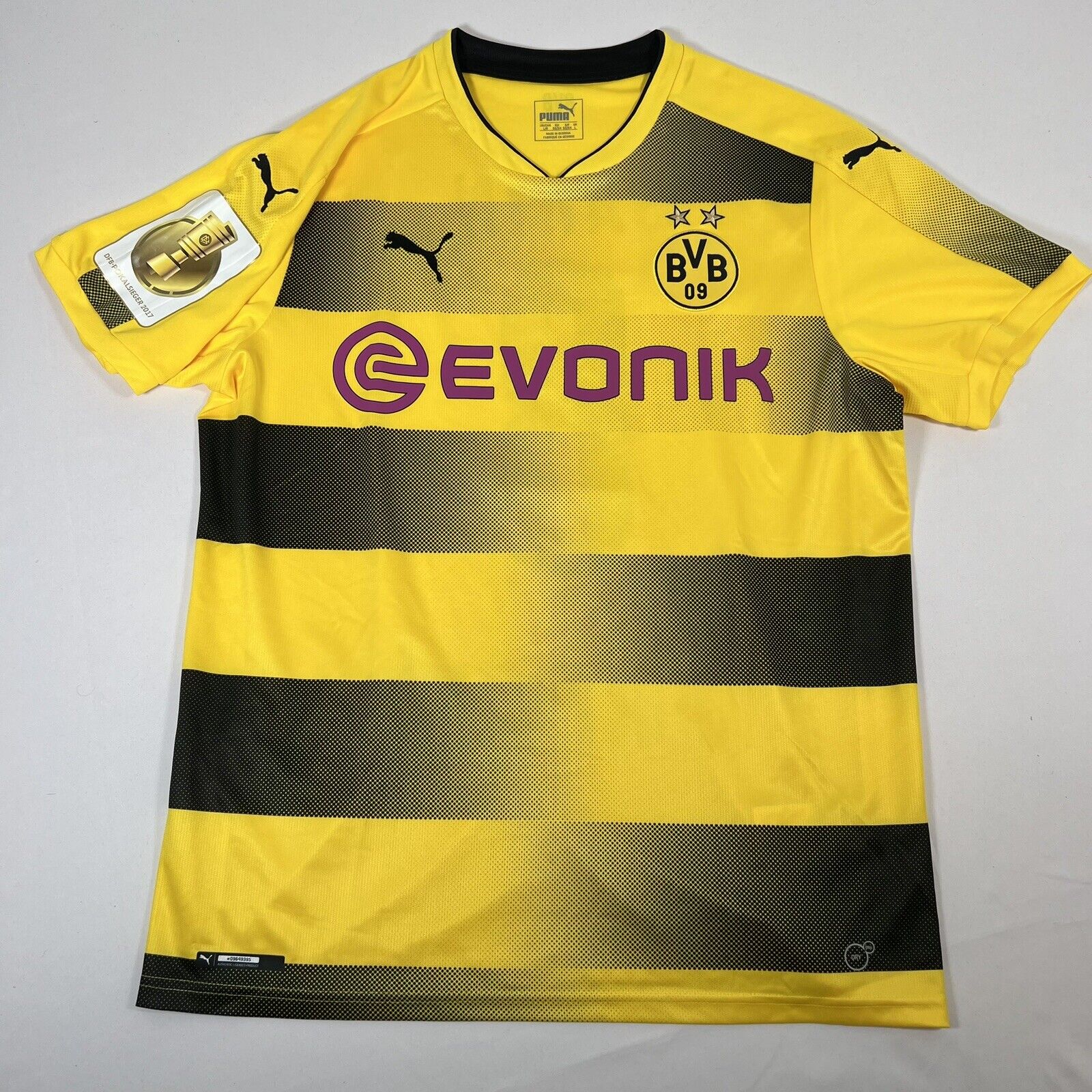 sahin borussia dortmund 2017 2018 pokal winners home football shirt large3
