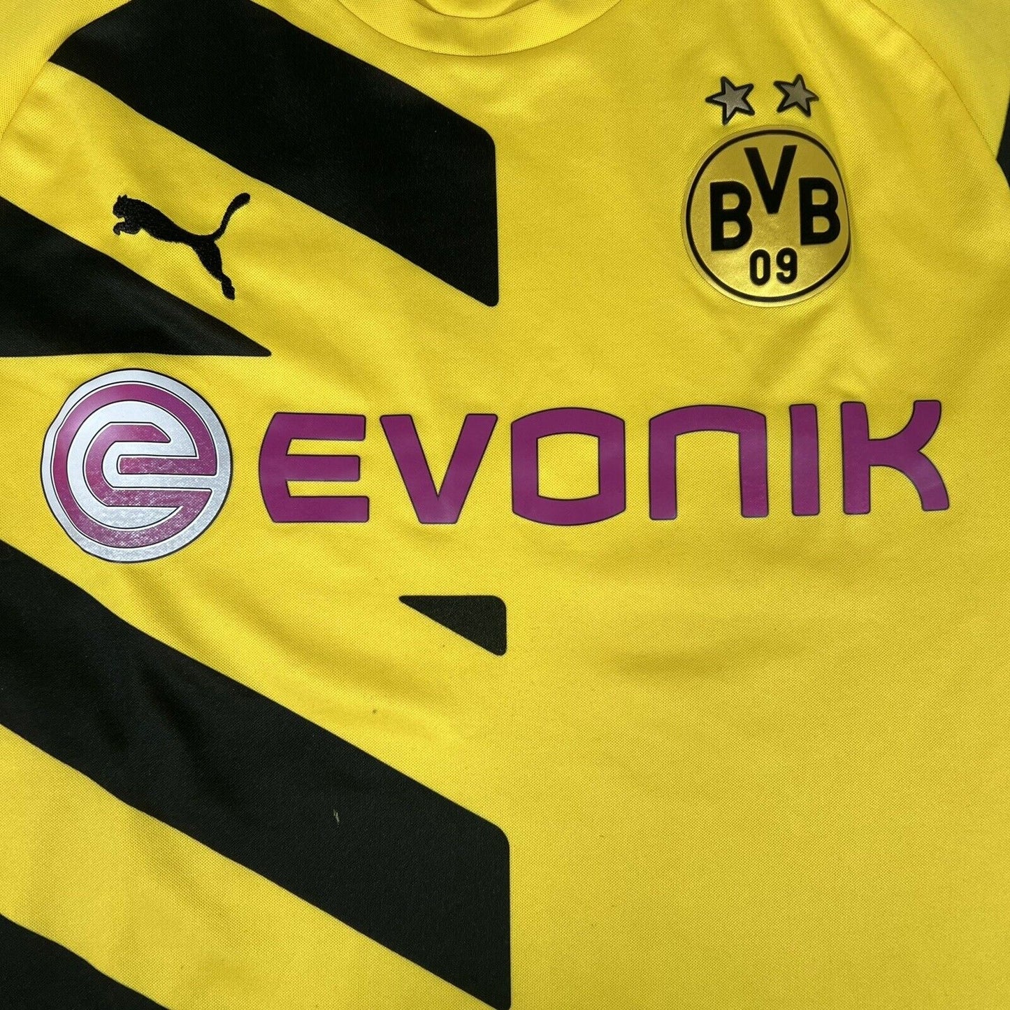 Borussia Dortmund 2014/2015 Home Football Shirt Men’s Large - Football Shirt Kingdom