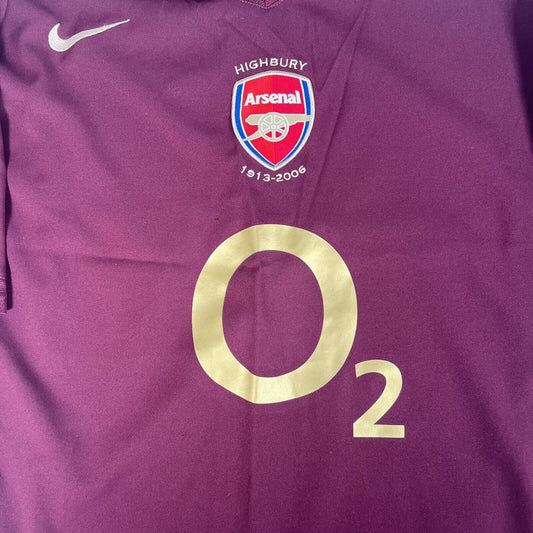 Arsenal 2005/2006 Home Football Shirt Men’s  XL - Football Shirt Kingdom