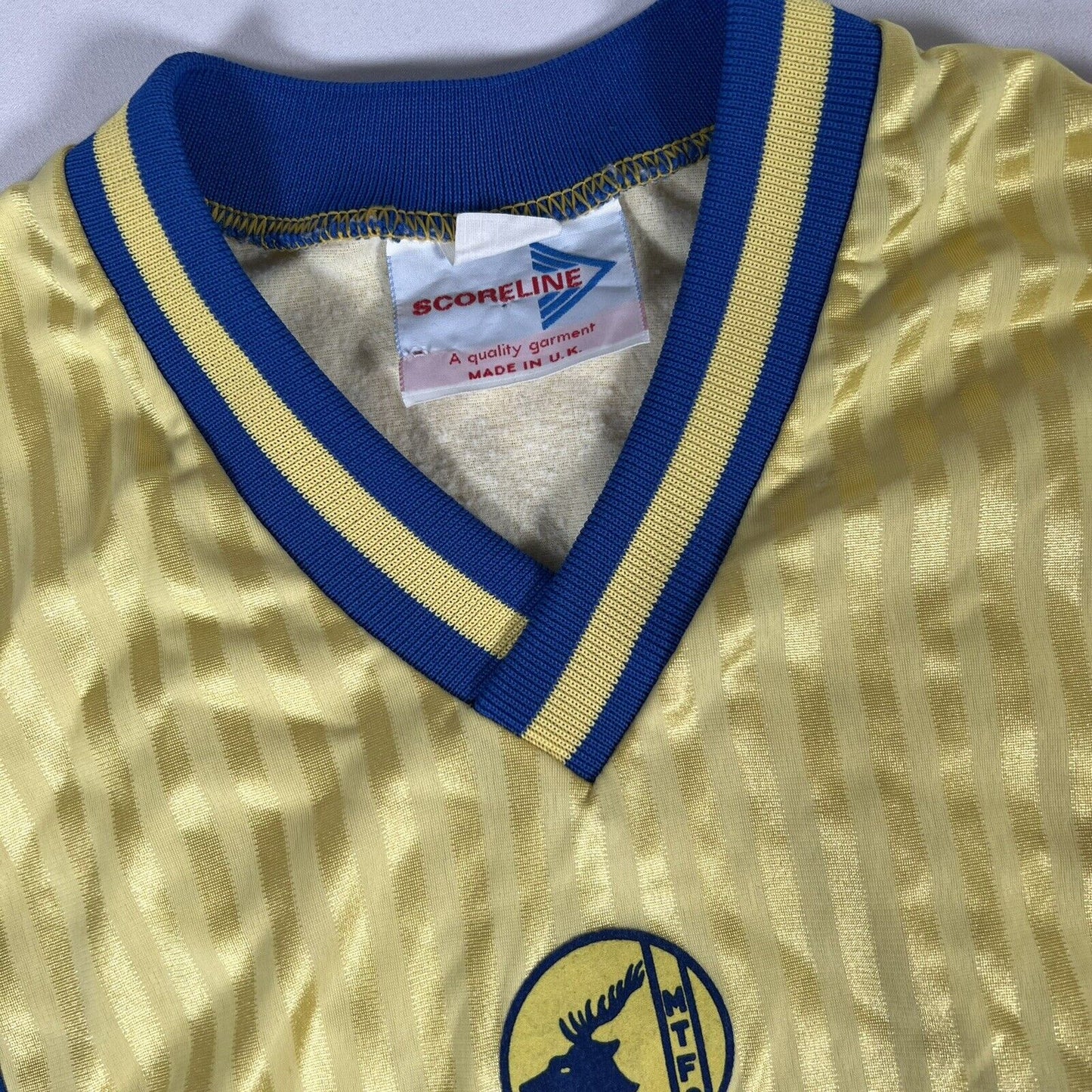 Mansfield Town 1988/1989 Home Football Shirt  Small