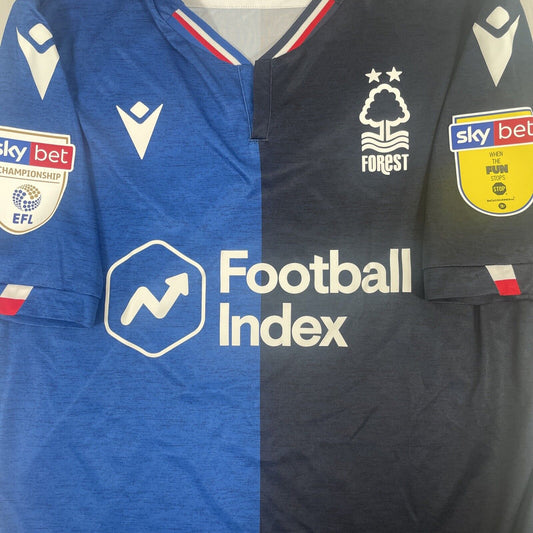 Nottingham Forest 2019/2020 Away Football Shirt Large - Football Shirt Kingdom