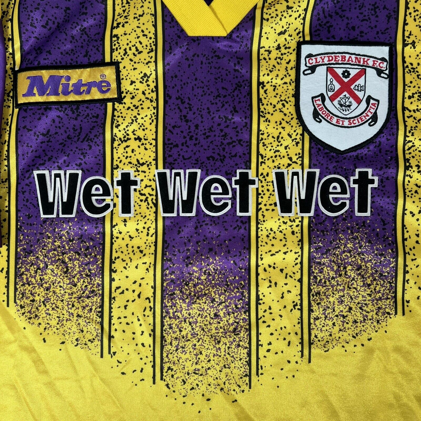 Clydebank 1995/1996/1997 Away Football Shirt  XL - Football Shirt Kingdom
