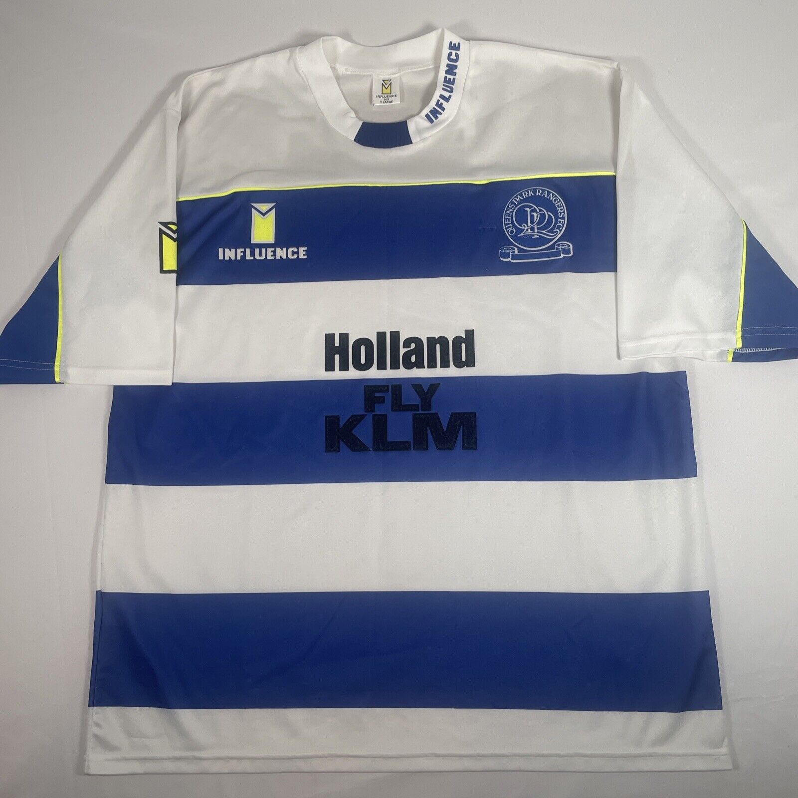 qpr queens park rangers 1989 1990 home football shirt xl2