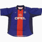 psg paris st germain 2000 2001 home football shirt xl2