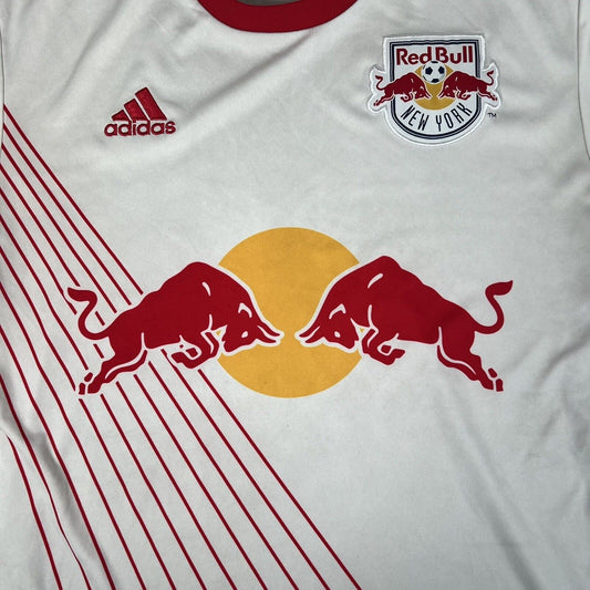 New York Red Bulls 2017/2018/2019 Home Football Shirt Men’s Large - Football Shirt Kingdom
