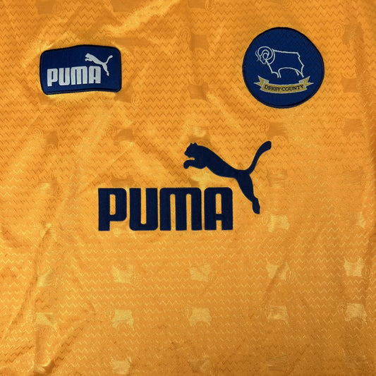 Derby County 1997/1998 Away Football Shirt  Men’s XL - Football Shirt Kingdom