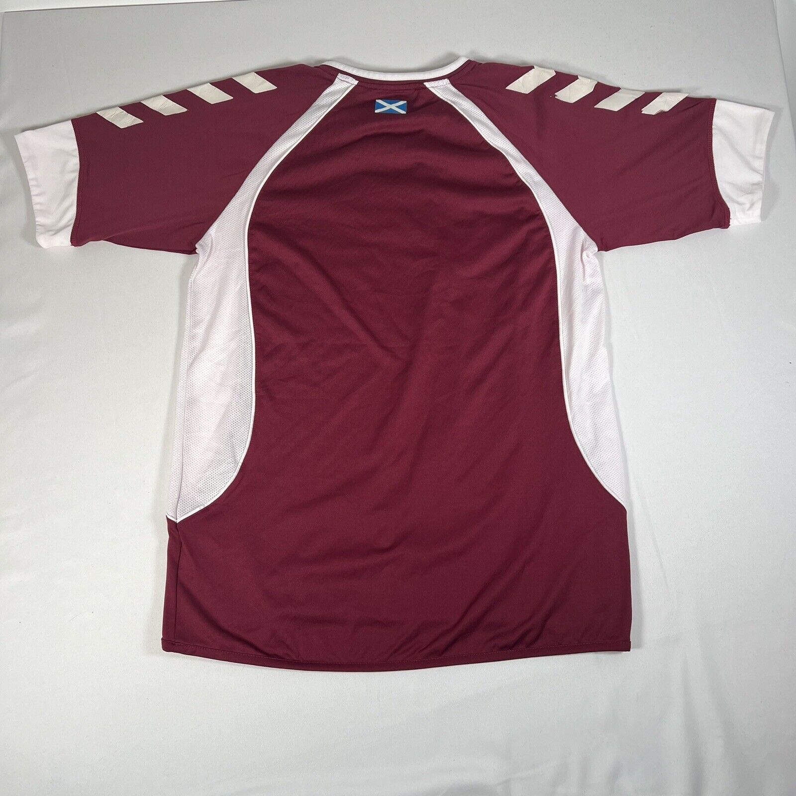 hearts heart of midlothian 2007 2008 home football shirt medium3