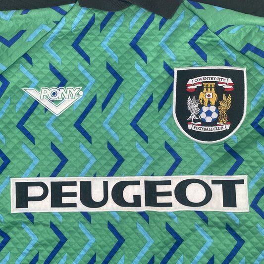 Coventry City 1994/1995 Goalkeeper Football Shirt Large