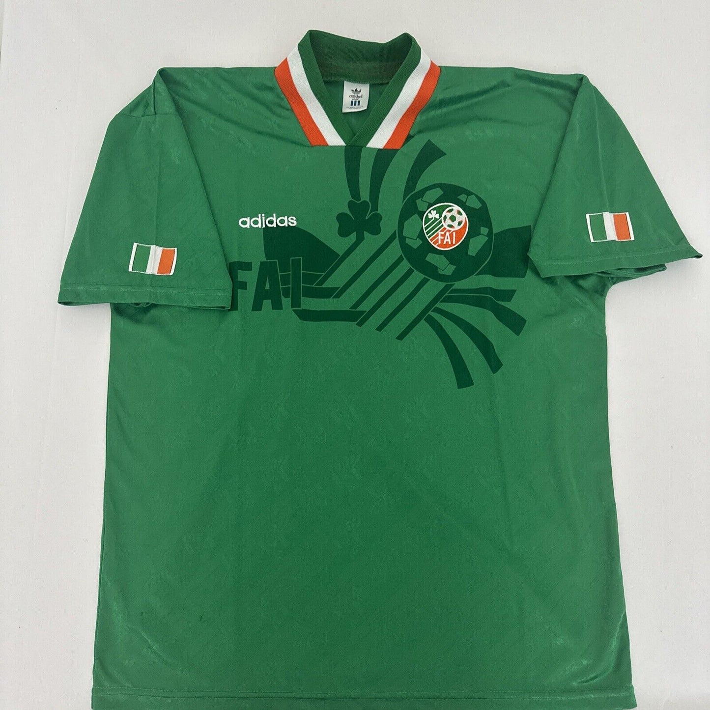 9 ireland 1994 world cup home football match shirt large3