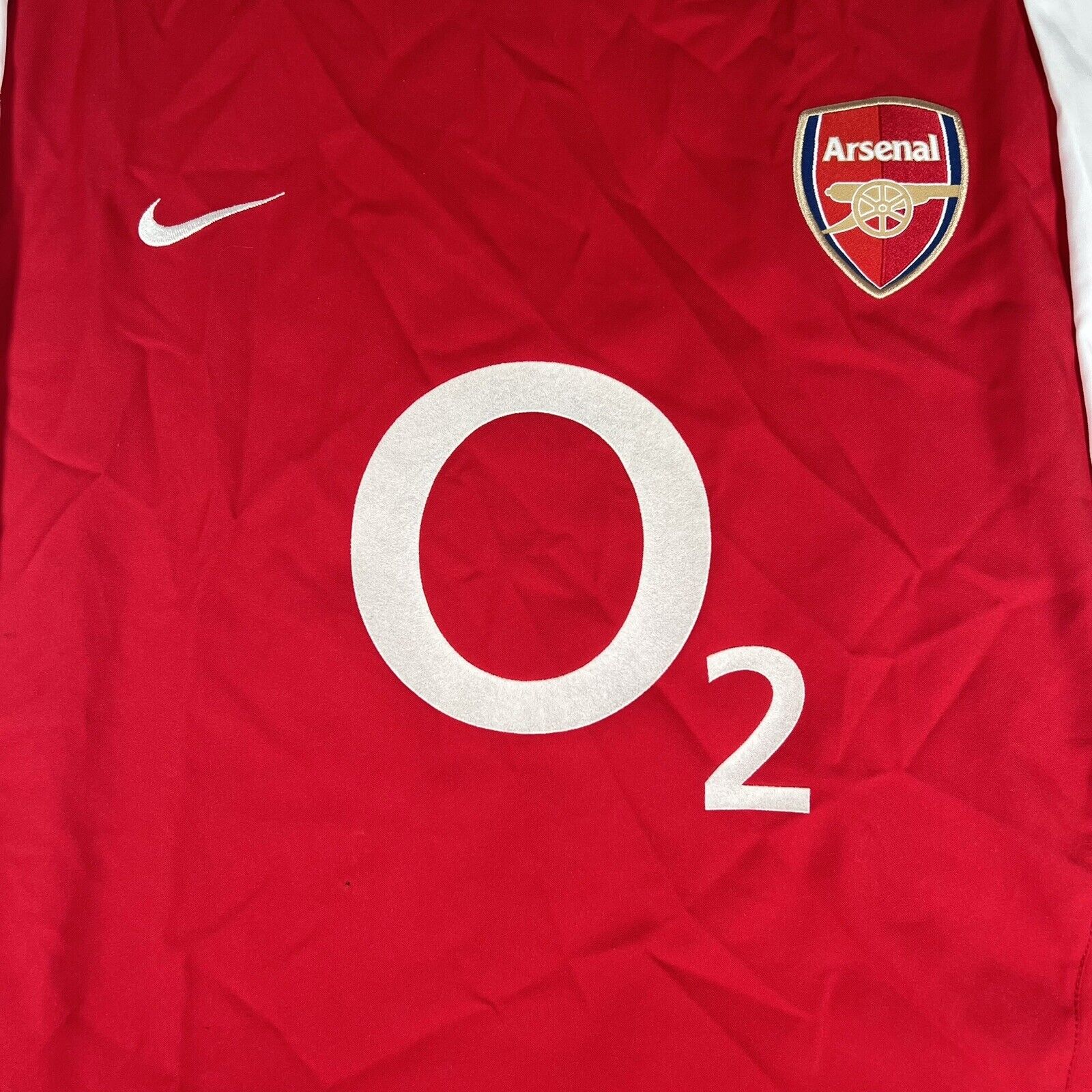 Arsenal 2002/2003/2004 Home Football Shirt Men’s XXL 2XL - Football Shirt Kingdom