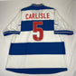 carlisle qpr queens park rangers 2002 2003 match home football shirt xl2