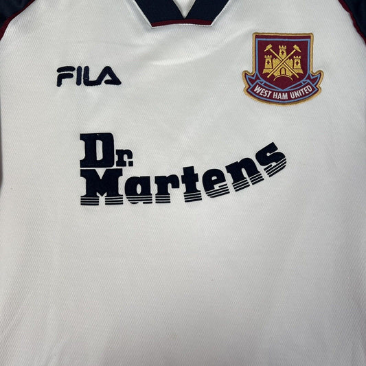 West Ham United 1999/2000/2001 Away Football Shirt Men’s XXL - Football Shirt Kingdom