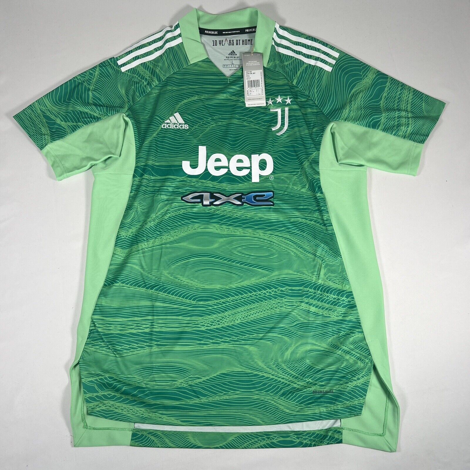 juventus 2021 2022 goalkeeper football shirt large bnwt2