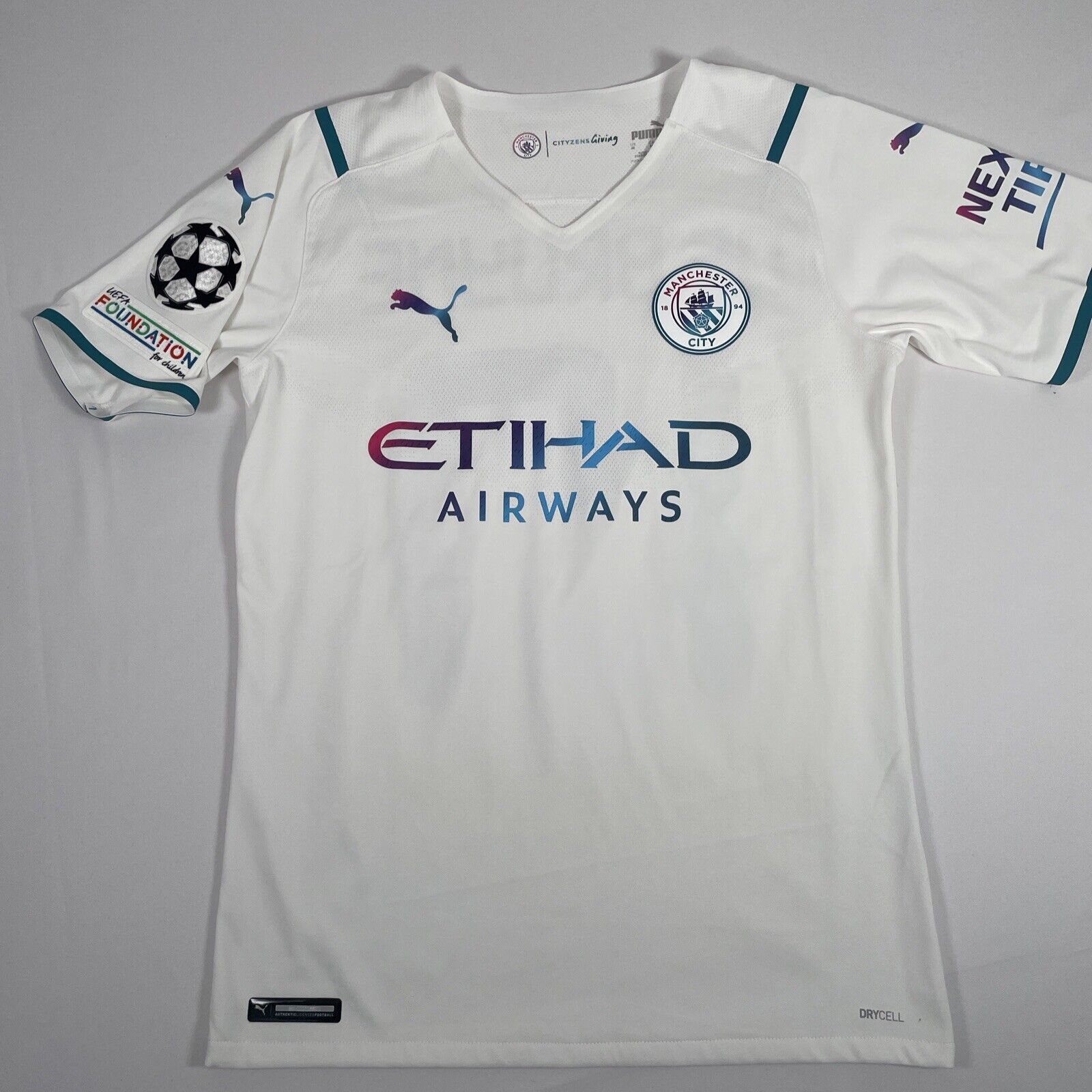 de bruyne ucl manchester city 2020 2021 away football shirt player spec medium5