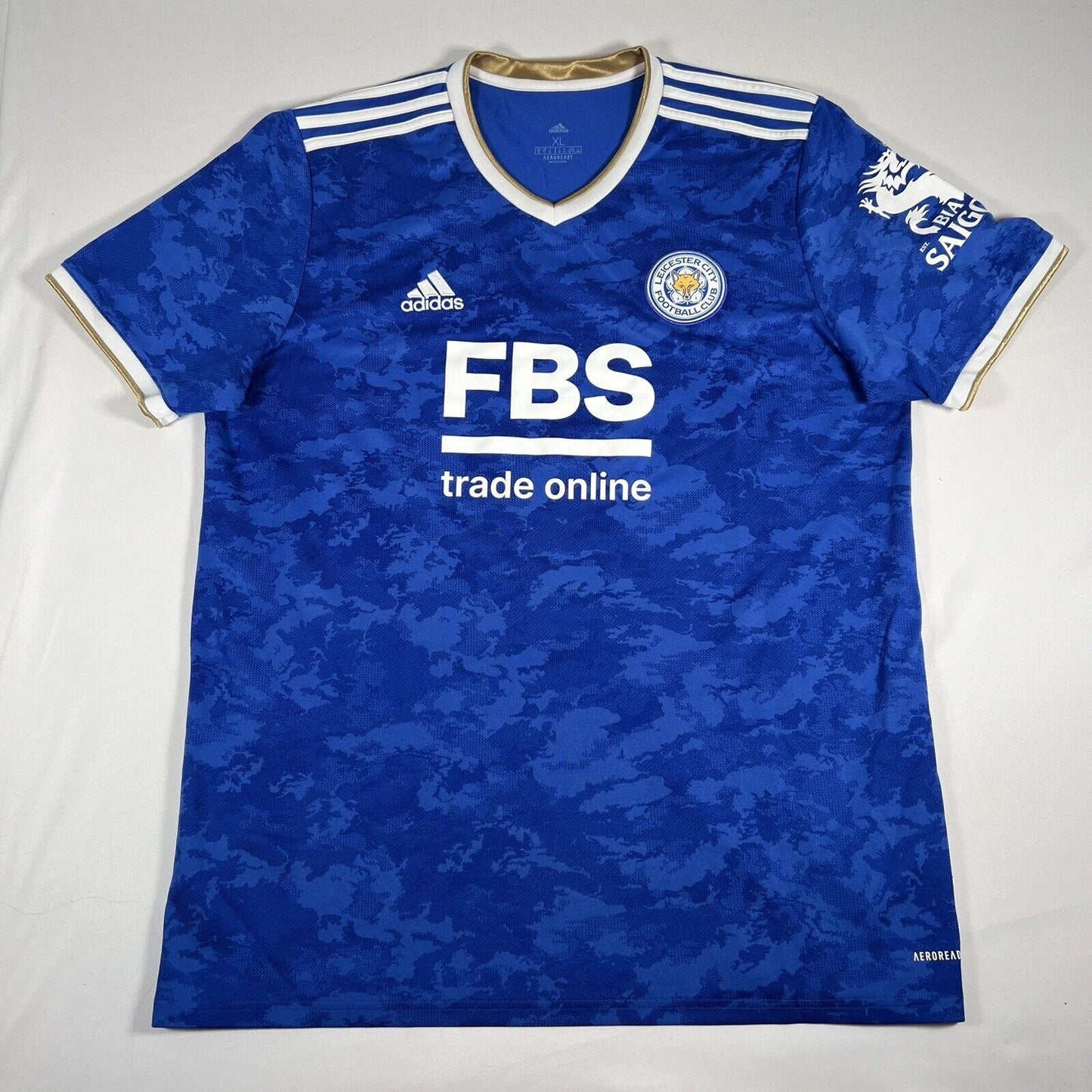 Leicester City 2021/2022 Home Football Shirt  Men’s XL