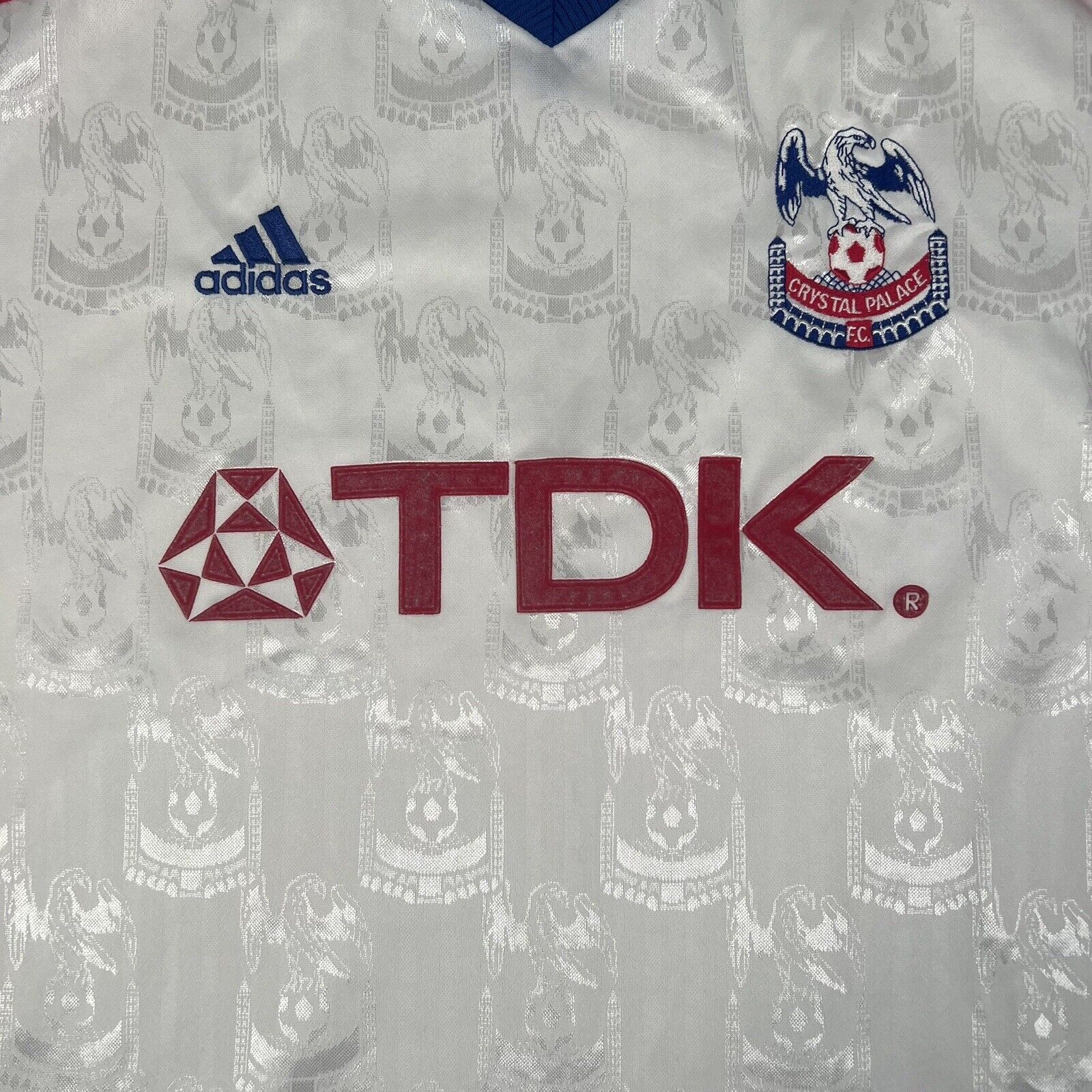 Crystal Palace 1998/1999 Away Football Shirt  Men’s XL - Football Shirt Kingdom