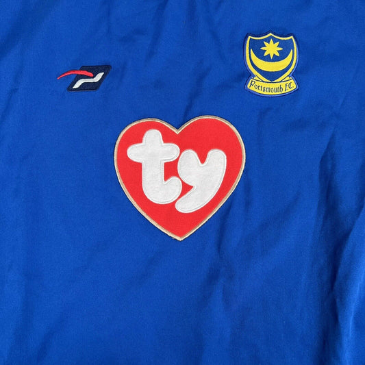 Portsmouth 2003/2004/2005 Home Football Shirt  Medium - Football Shirt Kingdom