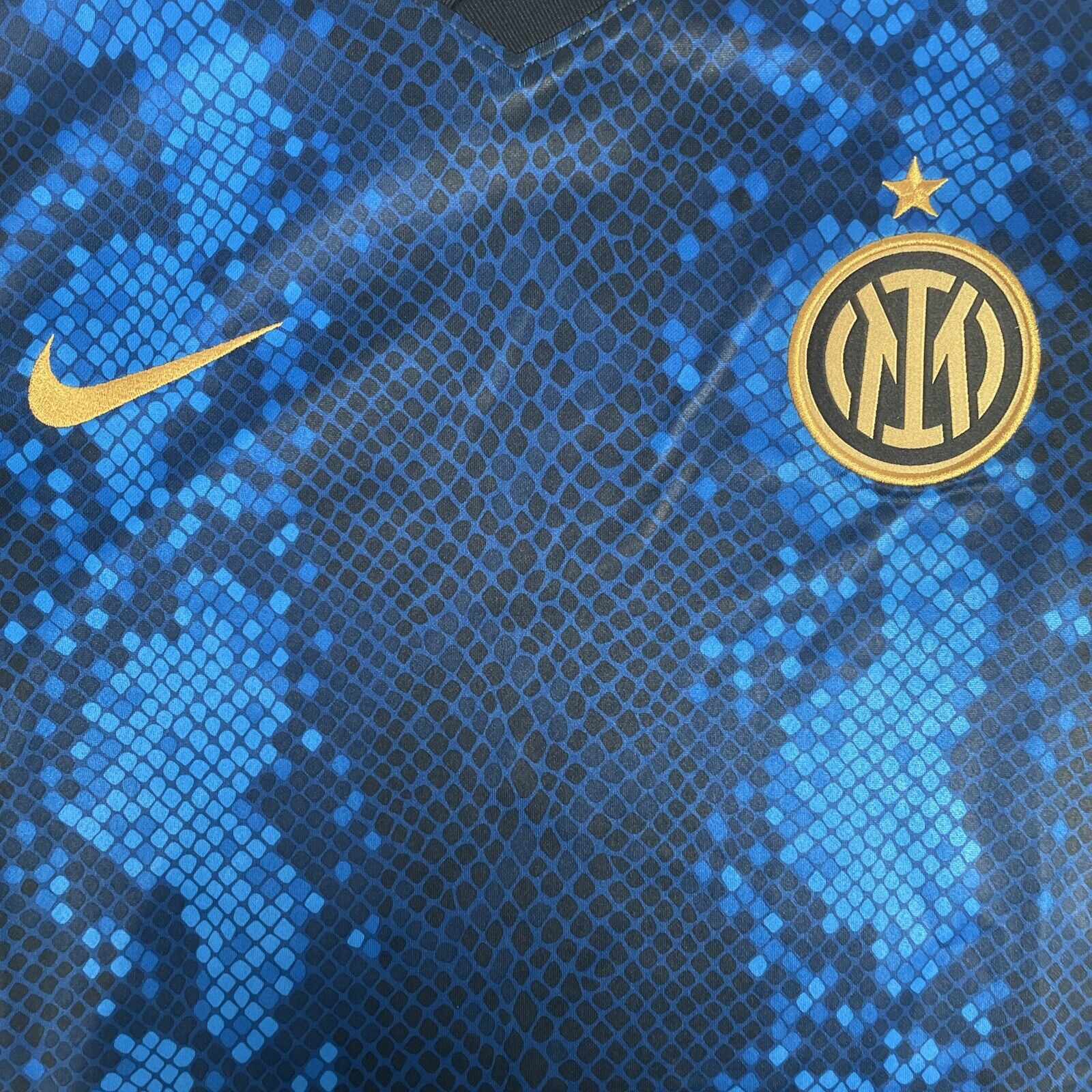 Inter Milan 2021/2022 Home Football Shirt  Medium BNWOT - Football Shirt Kingdom