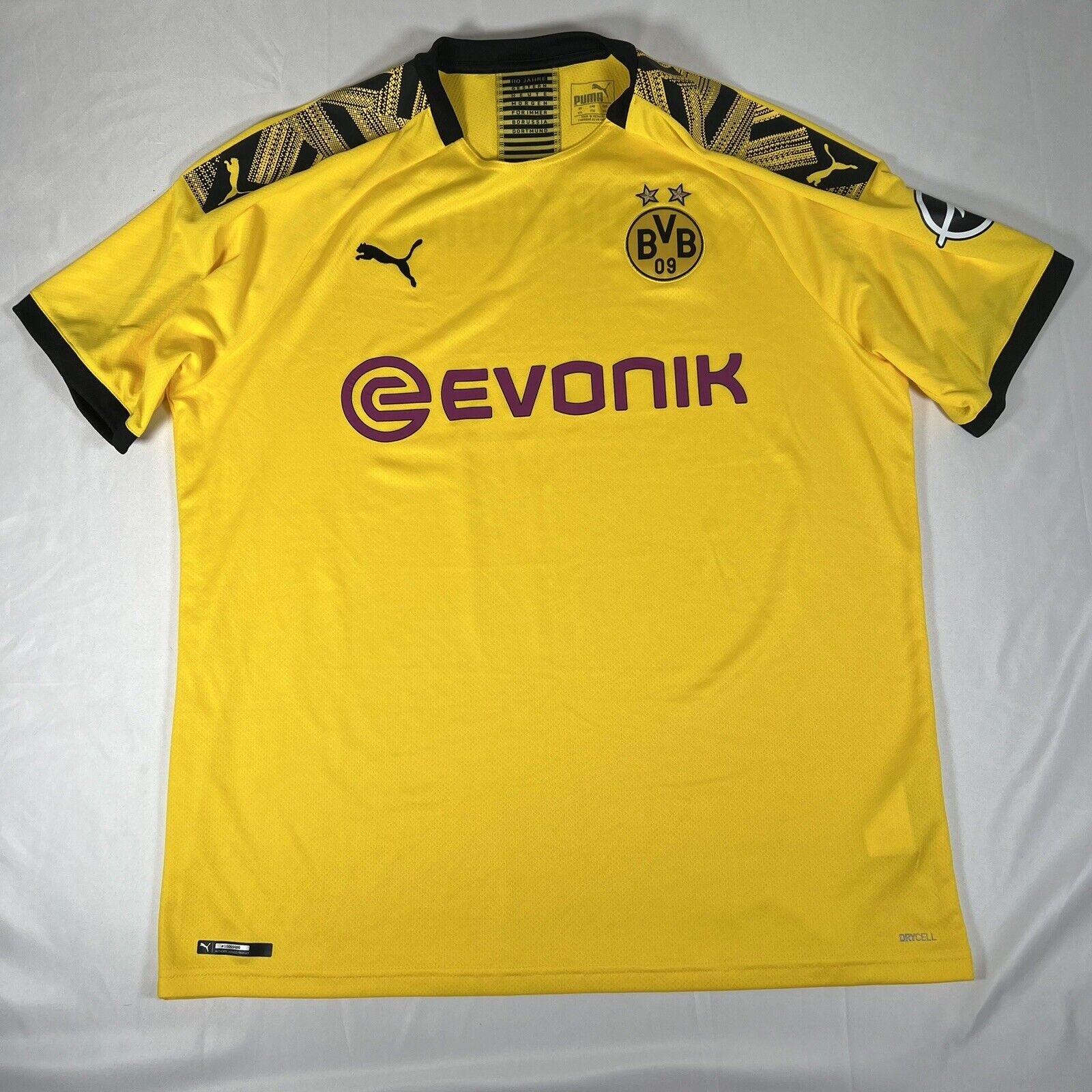 borussia dortmund 2019 2020 home football shirt xxl2